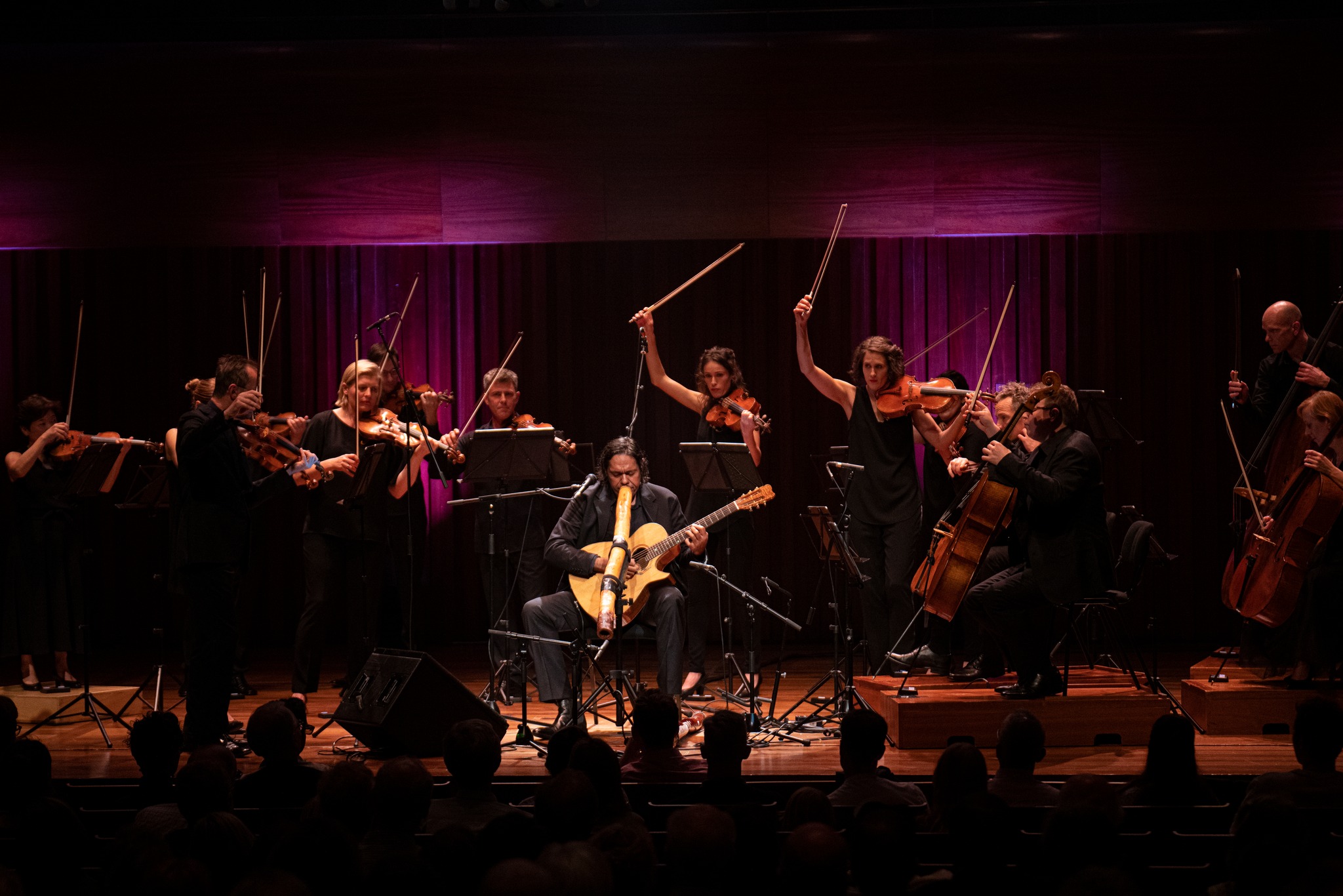 William Barton performs with the ACO