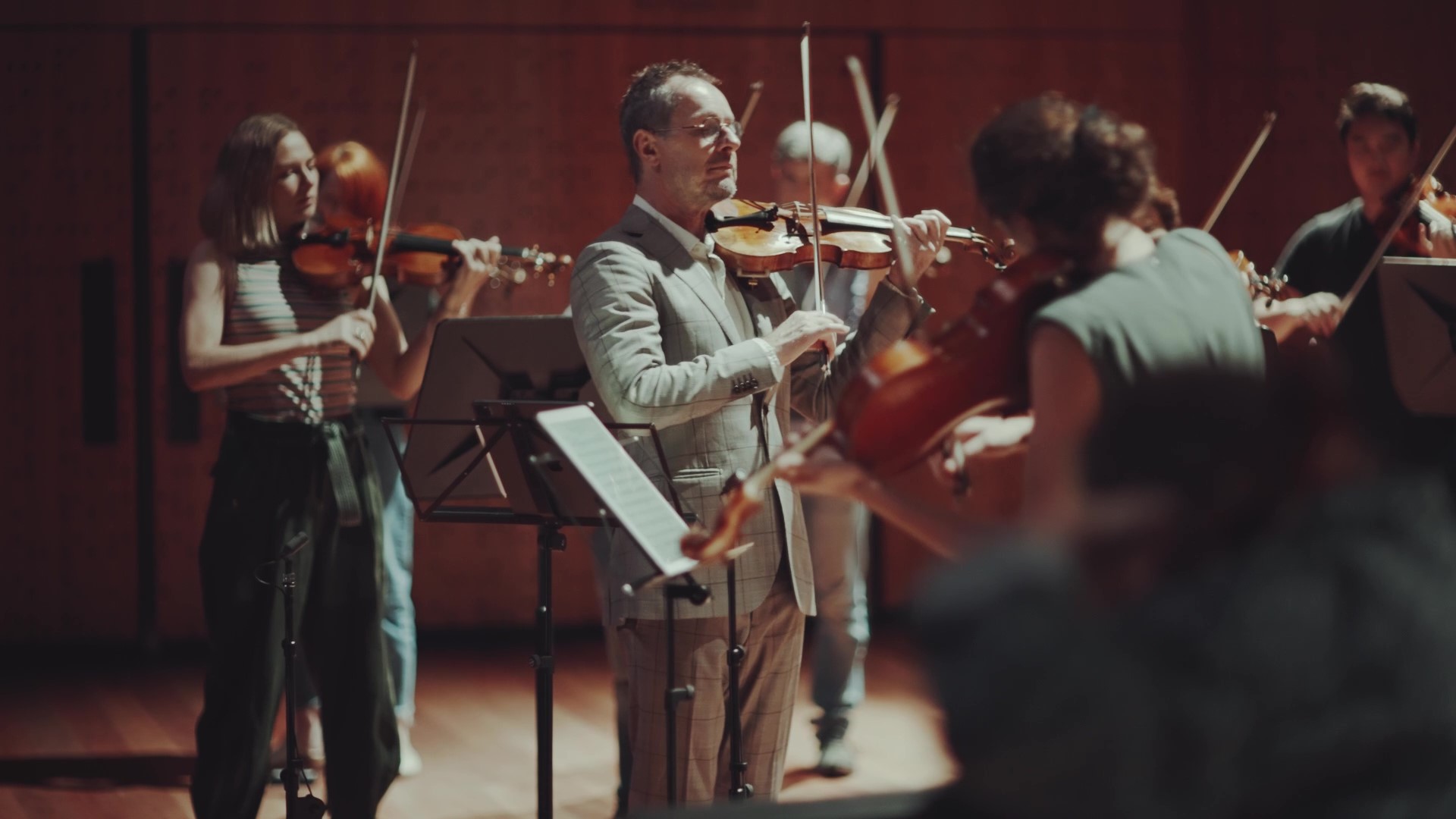 ACO Mozart Sinfonia Concertante Rehearsal 0