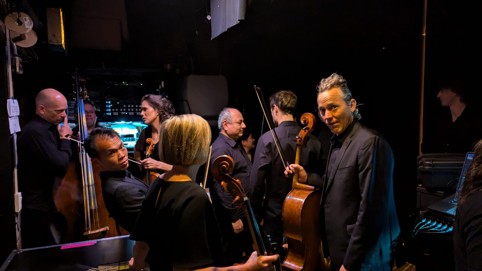 Backstage in New York