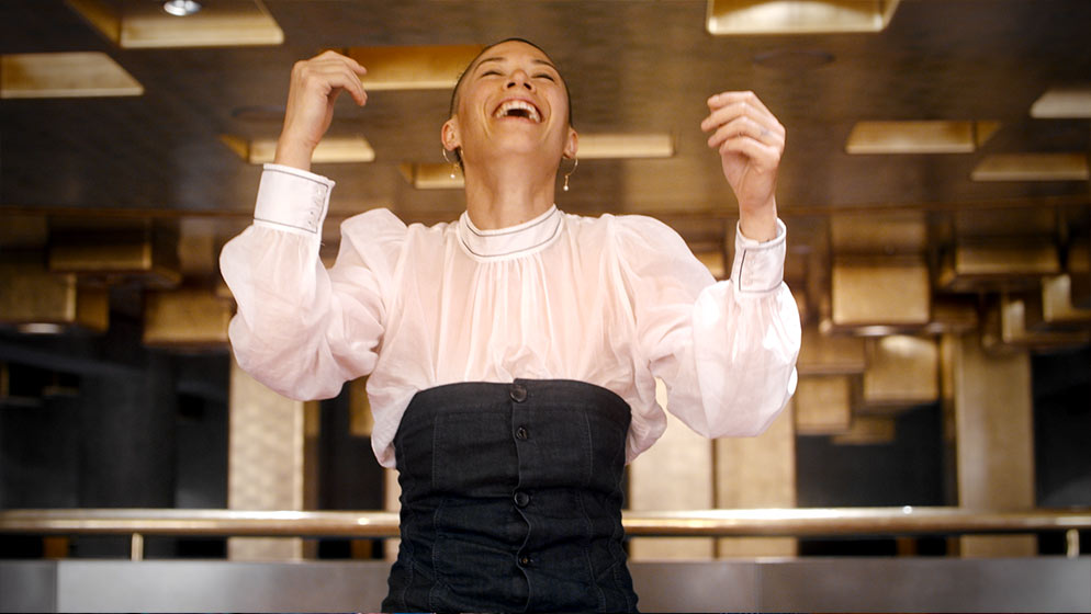 A still from the ACO's 'Be Moved' video