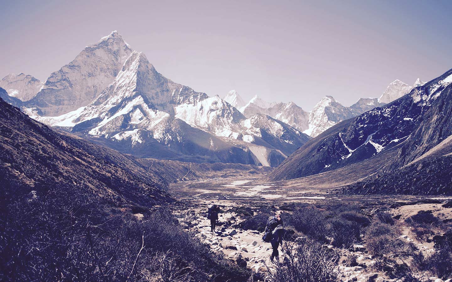 An large landscape image of Mountains