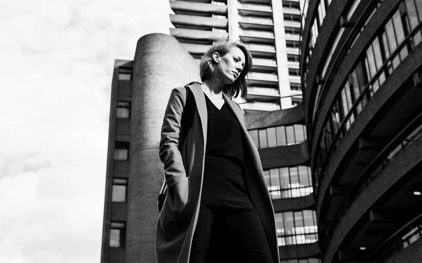 ACO Violinist Maja Savnik at the Barbican Centre in London