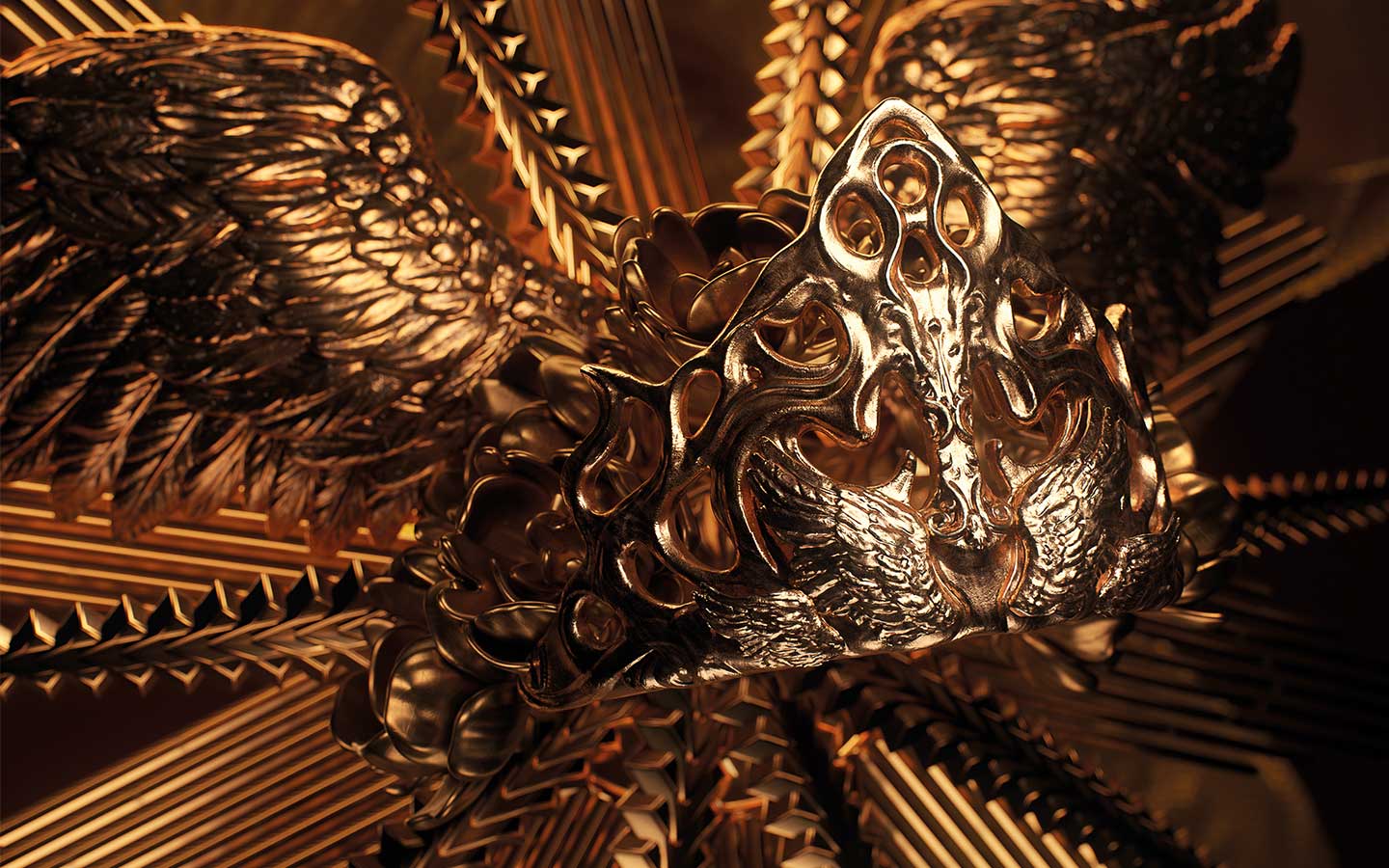 A piece of graphic art by Helen Hsu, creted in response to Beethoven's 'Eroica' Symphony