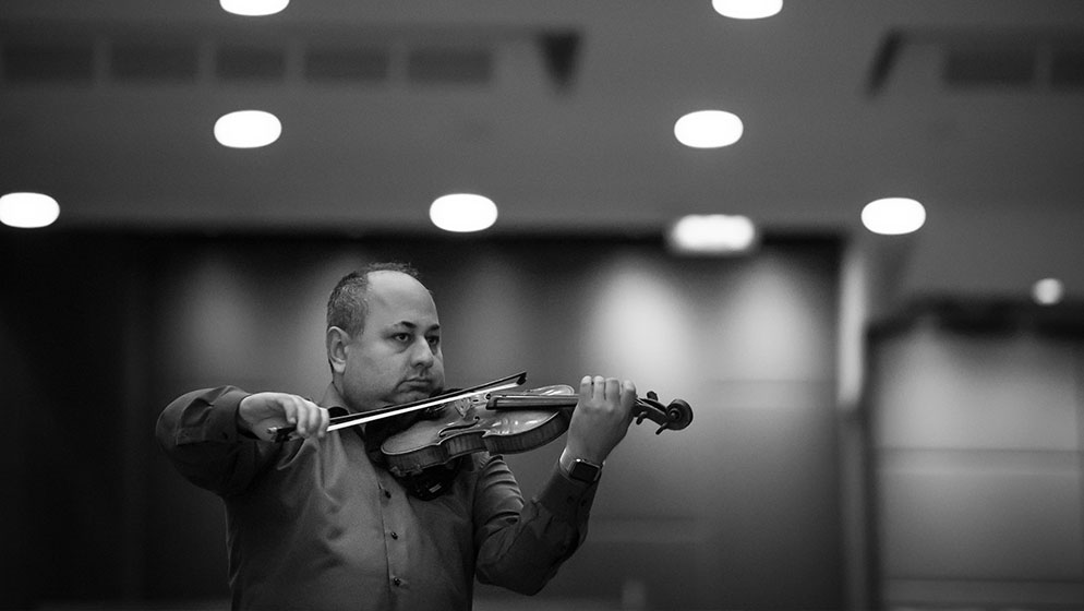 Photo of ACO Violinist Ilya Isakovich