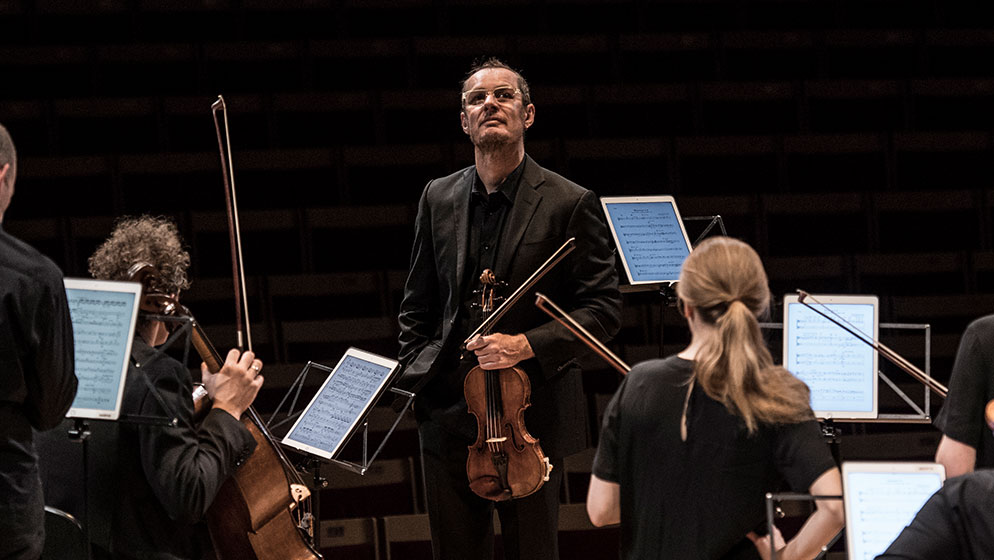 Photo of ACO Artistic Director & Lead Violin Richard Tognetti