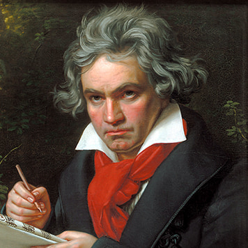 Composer Ludwig van Beethoven