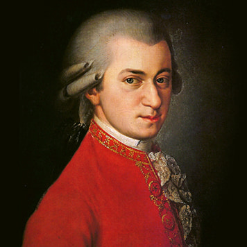 Composer Wolfgang Amadeus Mozart