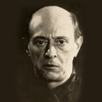 Composer Arnold Schoenberg