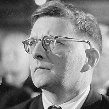 Composer Dmitri Shostakovich