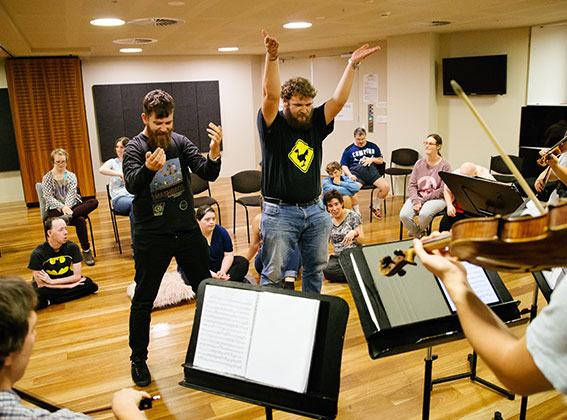 ACO Move participants, Arts Centre Melbourne