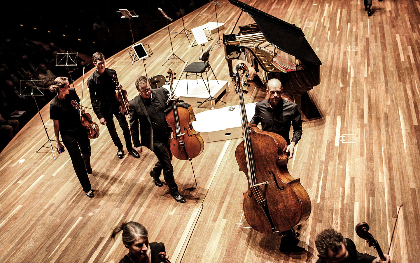 The Orchestra Leaving the Stage