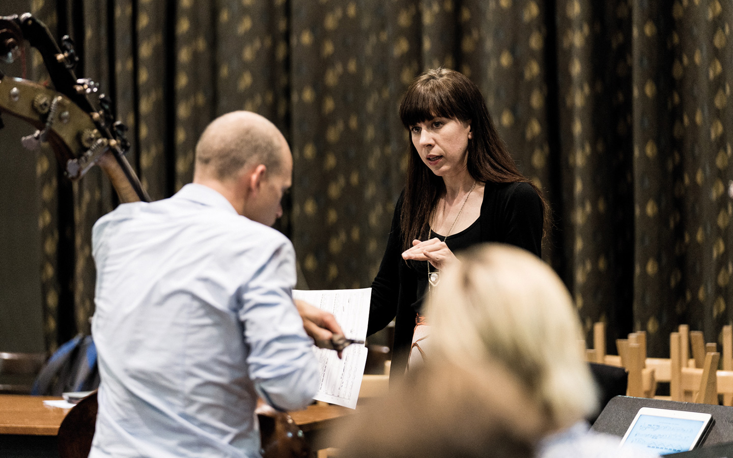 Missy Mazzoli and Maxime Bibeau.