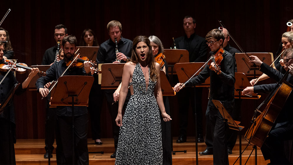 Soprano Nicole Car in concert with the ACO at the Barbican