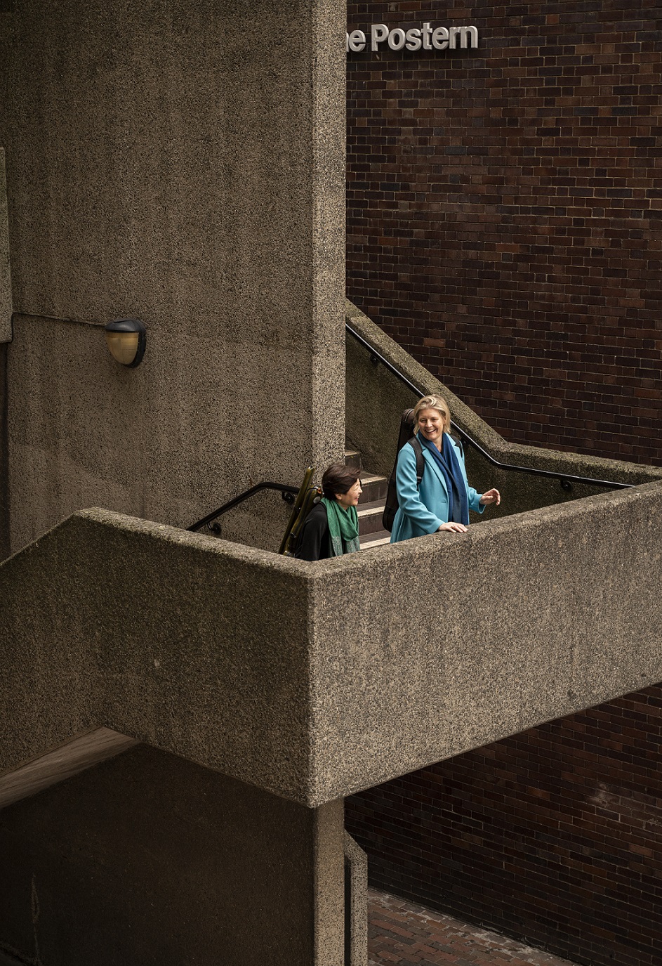 Helena Rathbone and Aiko Goto at The Barbican Centre