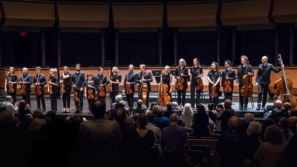 ACO on stage at the New York, Lincoln Center