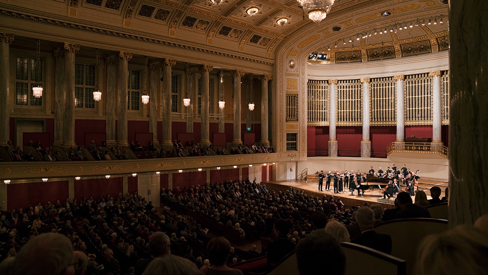 The Orchestra performing in Vienna