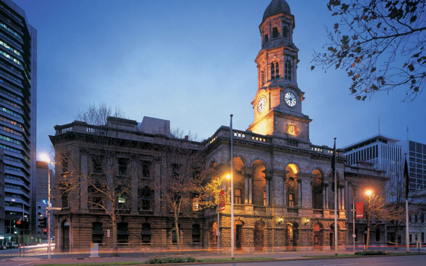 The Exterior of the Adelaide Town Hall