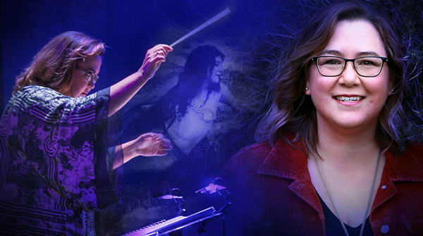 Composer Jessica Wells