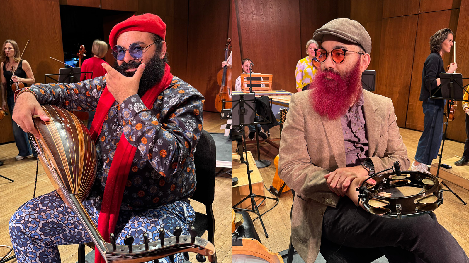 Tawadros Brothers Rehearsing