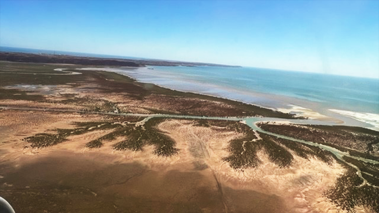 Karratha From Plane