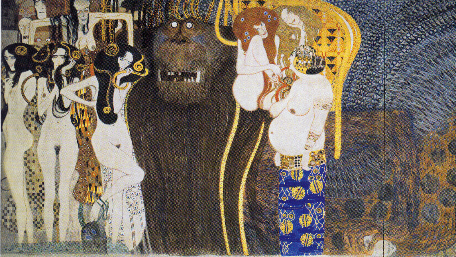 Gustav Klimt Beethoven Freize