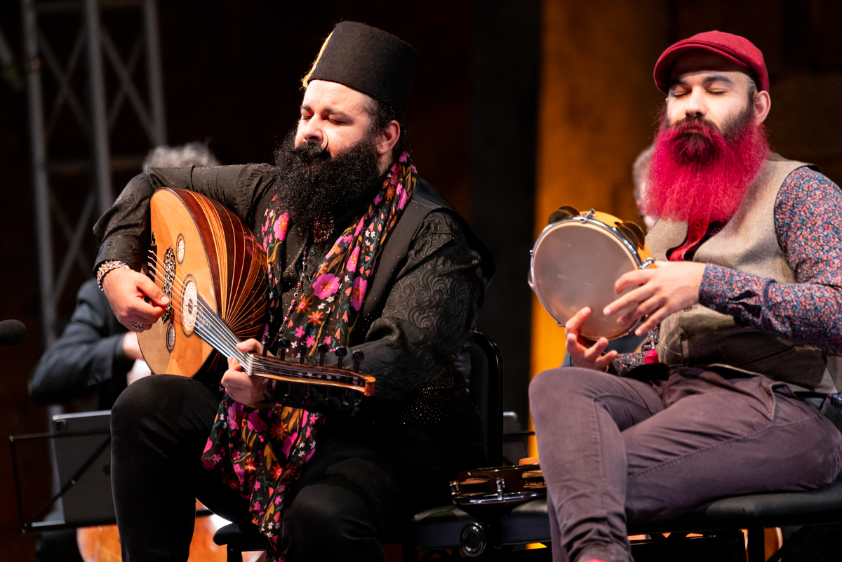 Joseph and James Tawadros Perform at Tai Kwun Prison Yard Festival, Hong Kong