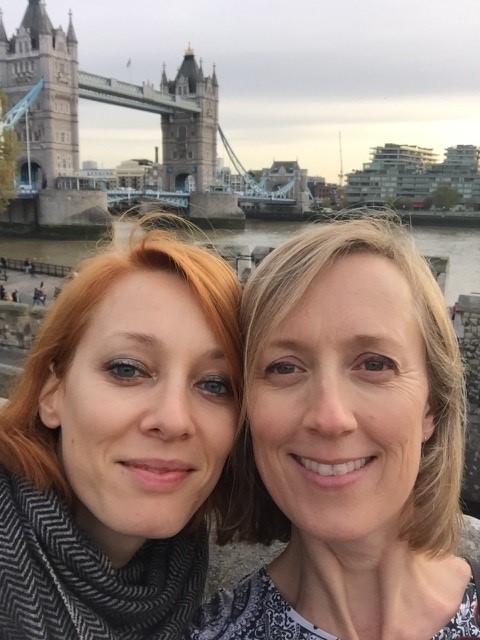 Maja Savnik and Melissa Barnard