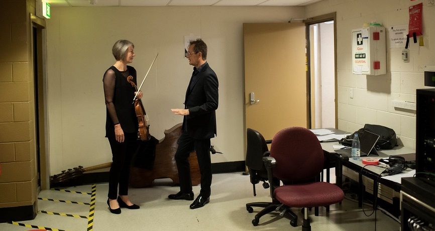 Nicole Divall and Richard Tognetti