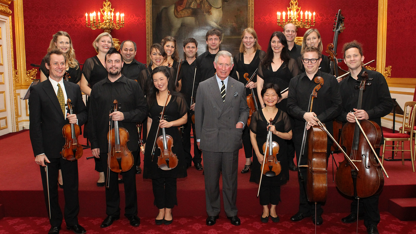 The ACO with HRH King Charles