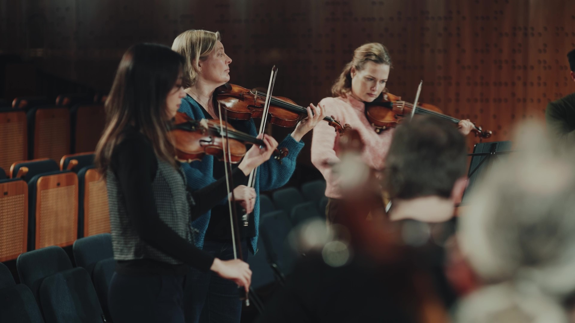 On The Pier Session Bach Concerto for Three Violins