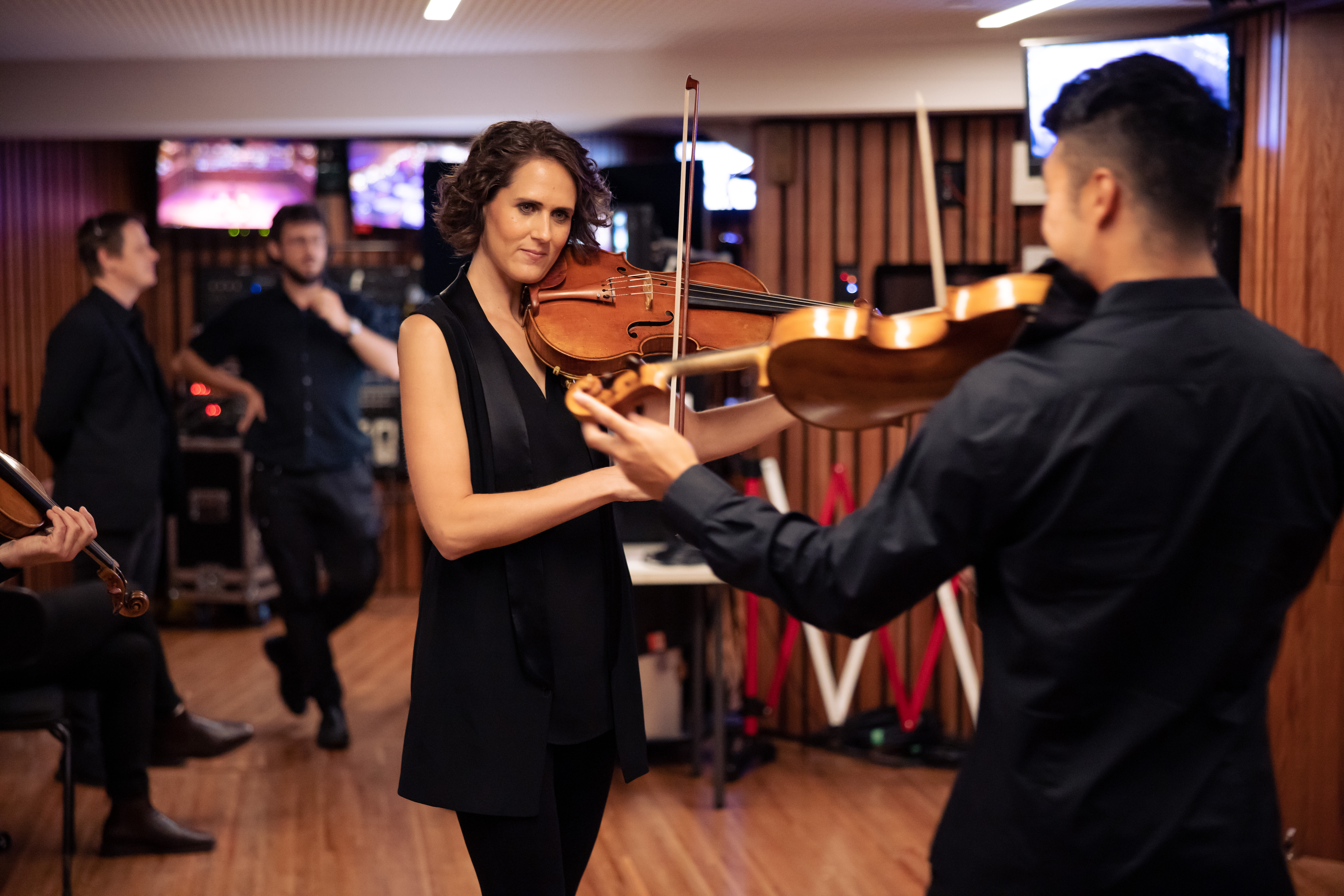 ACO backstage Sydney Opera House