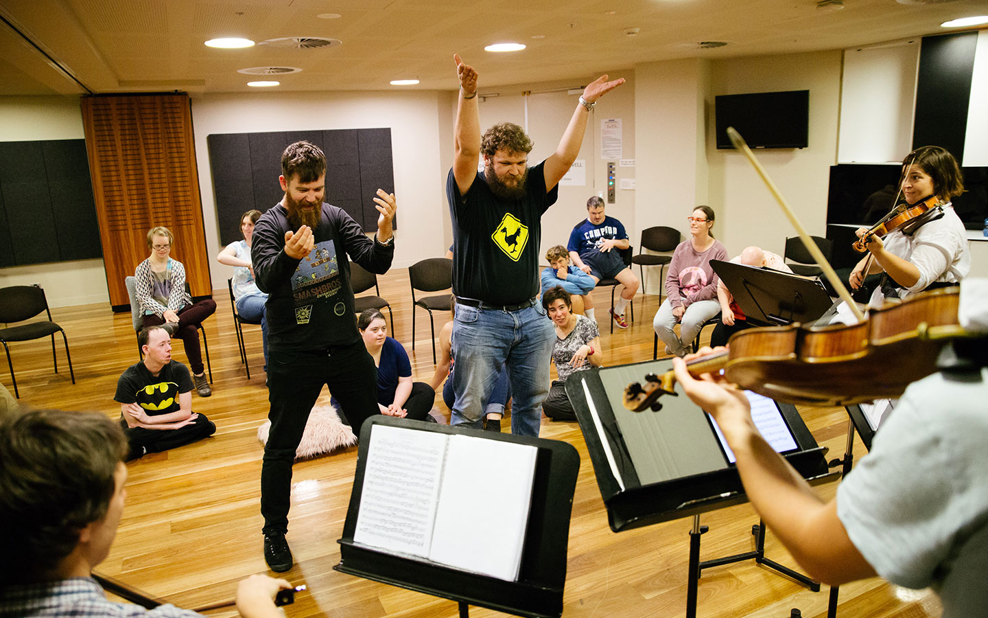 ACO Move participants, Arts Centre Melbourne